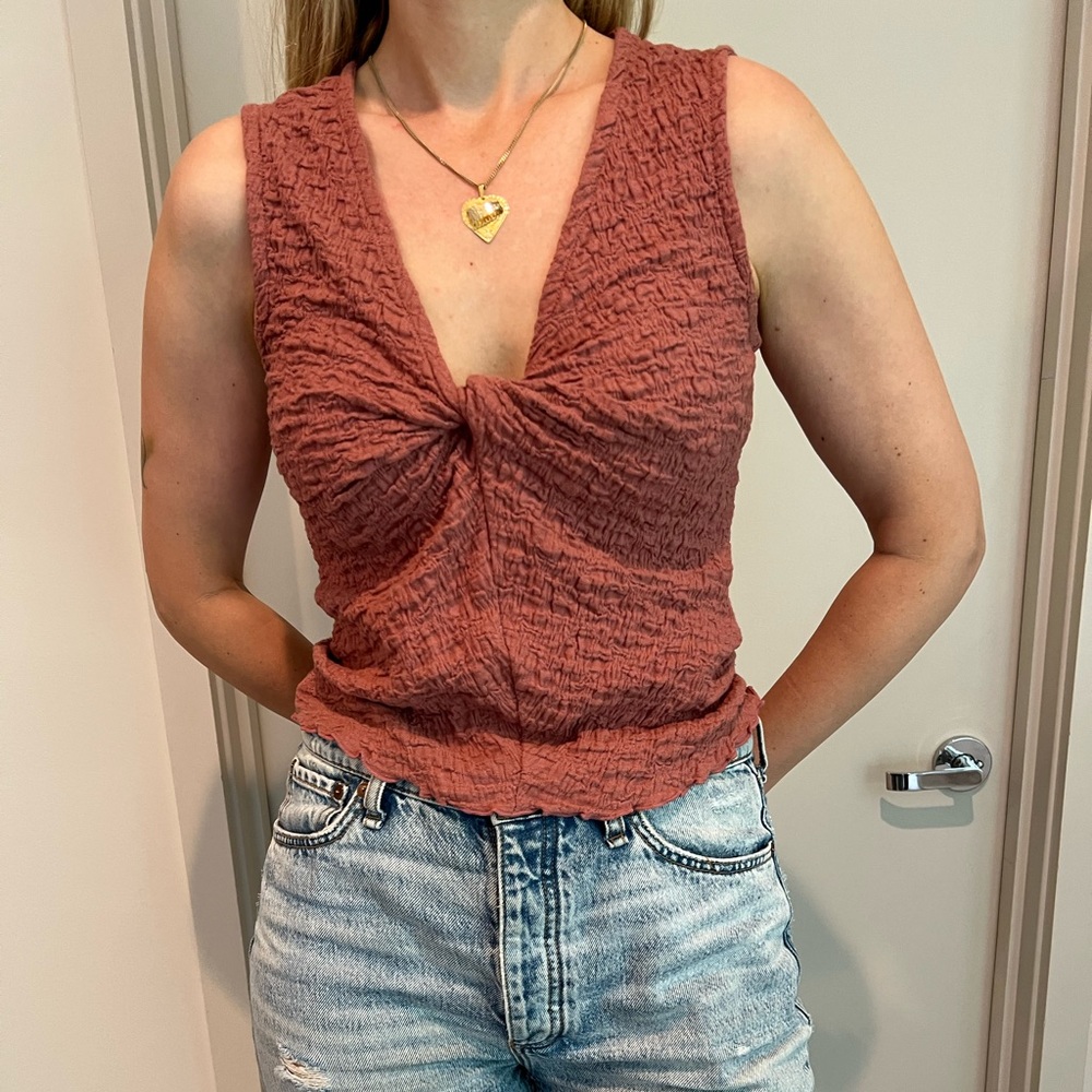 Blush madewell top